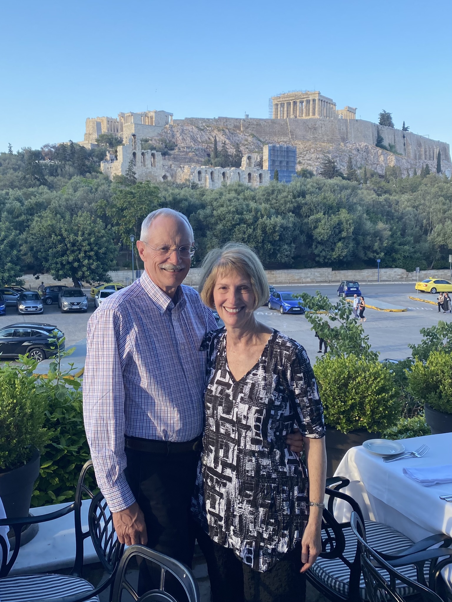 Debby and her husband Bruce.