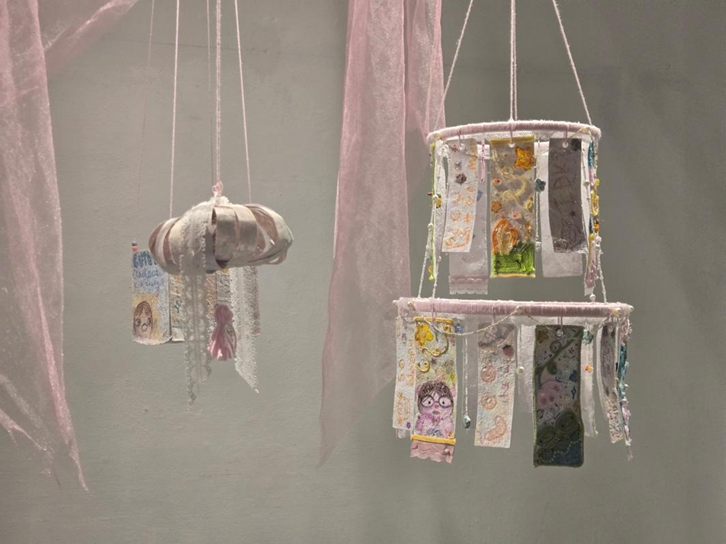 : Paper lanterns from Kiera’s project, “The Cutest Crashout in History.”