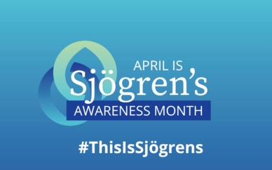 April is Sjögren's Awareness Month - Dark Blue