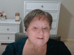 Woman Smiling at Camera - Name is Terry