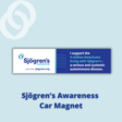 Sjögren's Awareness Car Magnet