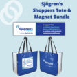 Shoppers Tote and Magnet Bundle