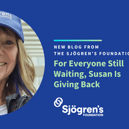For Everyone Still Waiting, Susan Is Giving Back 