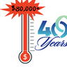 Thermometer bursting to $80K for WSD fundraiser